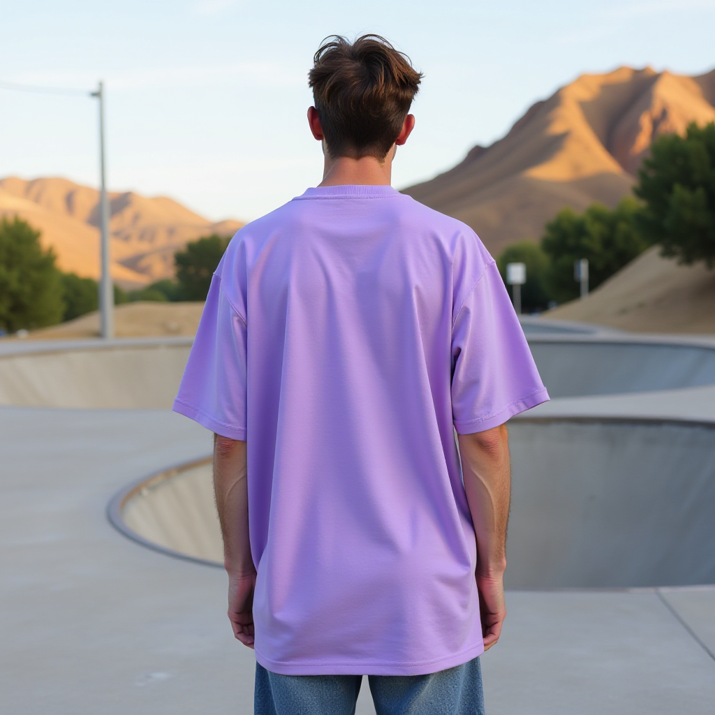 Drew Lavender Oversized T shirts