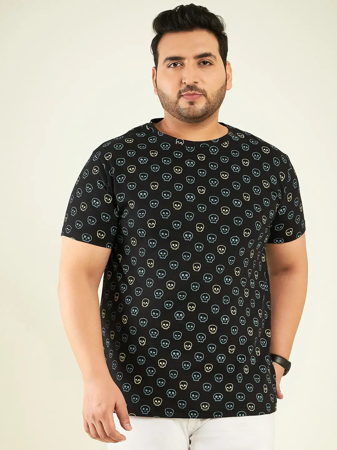 Plus size sale skull tops