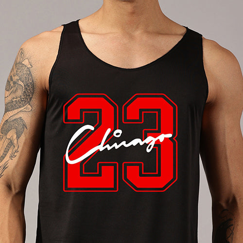Black Chicago 23 Vests.