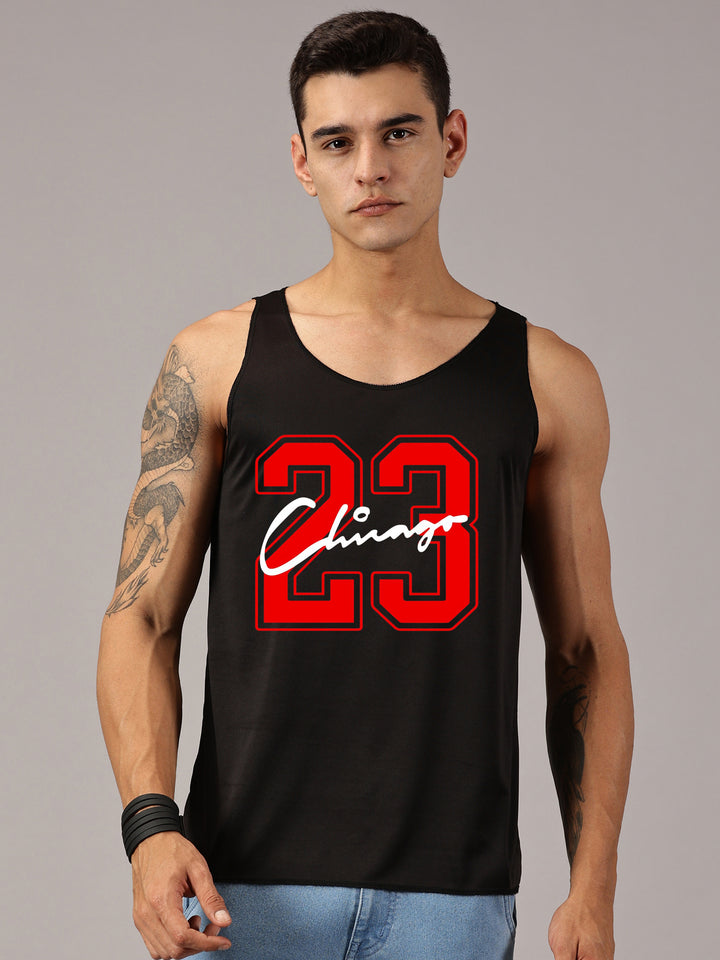 Black Chicago 23 Vests.