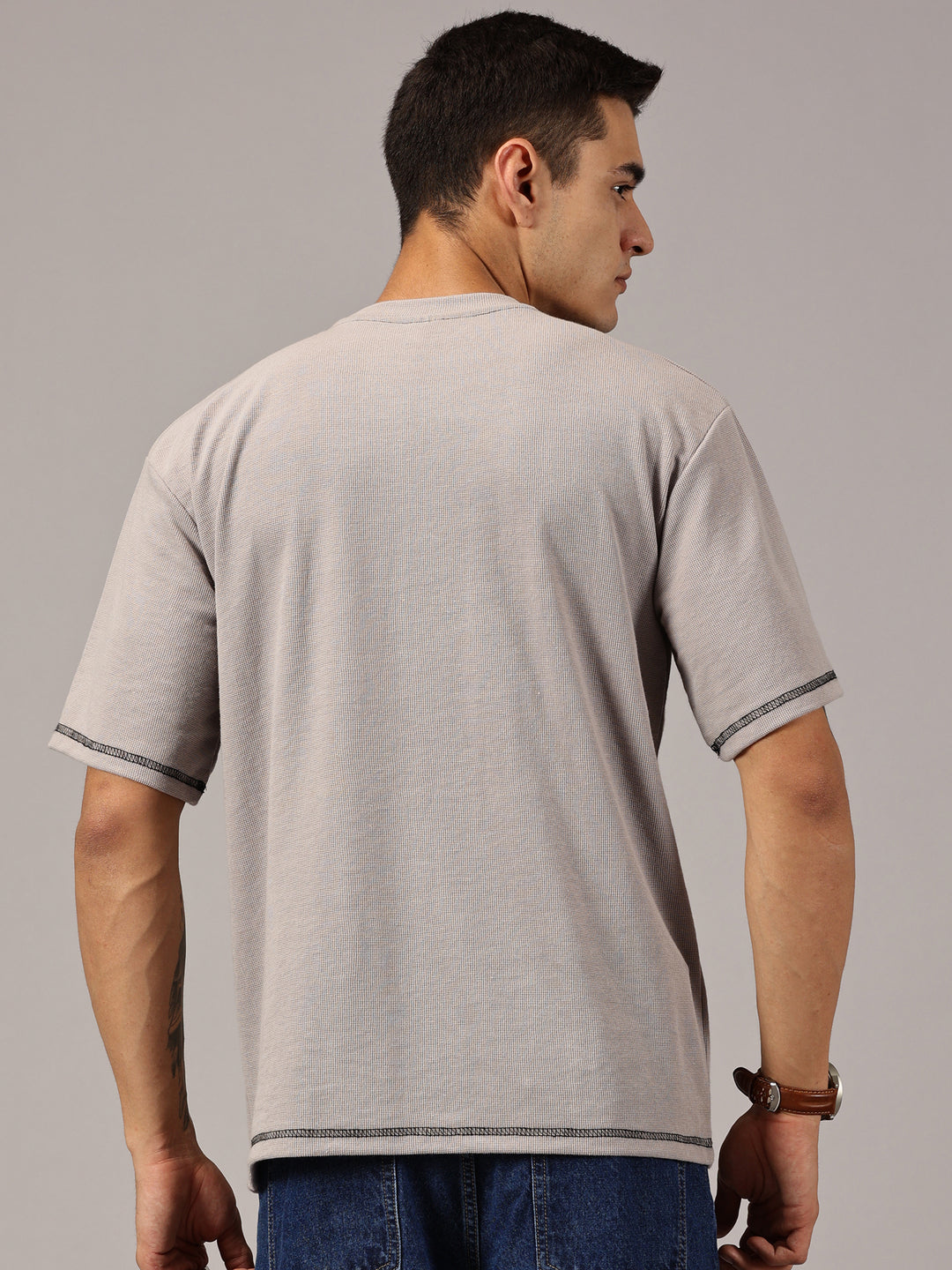 drop shoulder t shirt mens