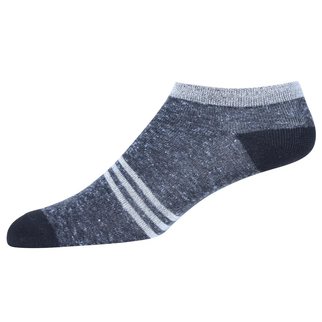 Multicolour Plain Ankle-Length Socks - Pack Of 12