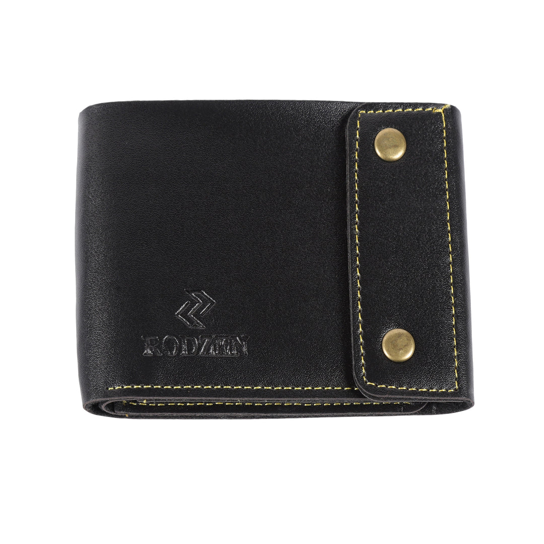 Buy Stylish Wallet For Men (Black)- By Rodzen