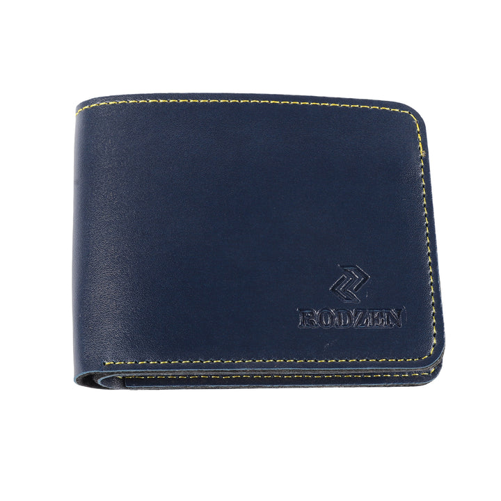 Buy Stylish Wallet For Men (Blue)- By Rodzen