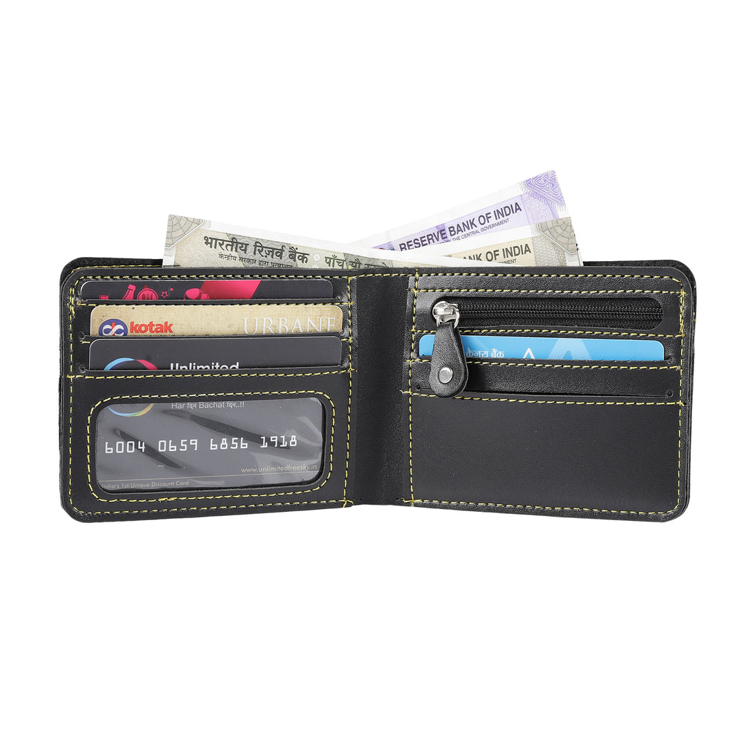 Buy Stylish Wallet For Men (Black)- By Rodzen