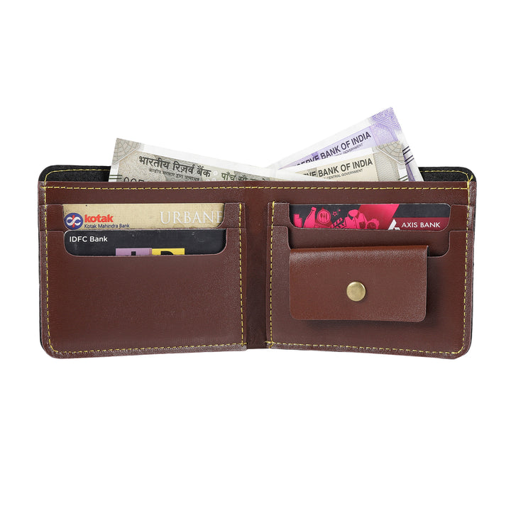 Buy Stylish Wallet For Men (Brown)- By Rodzen