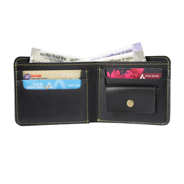 Buy Stylish Wallet For Men (Black)- By Rodzen