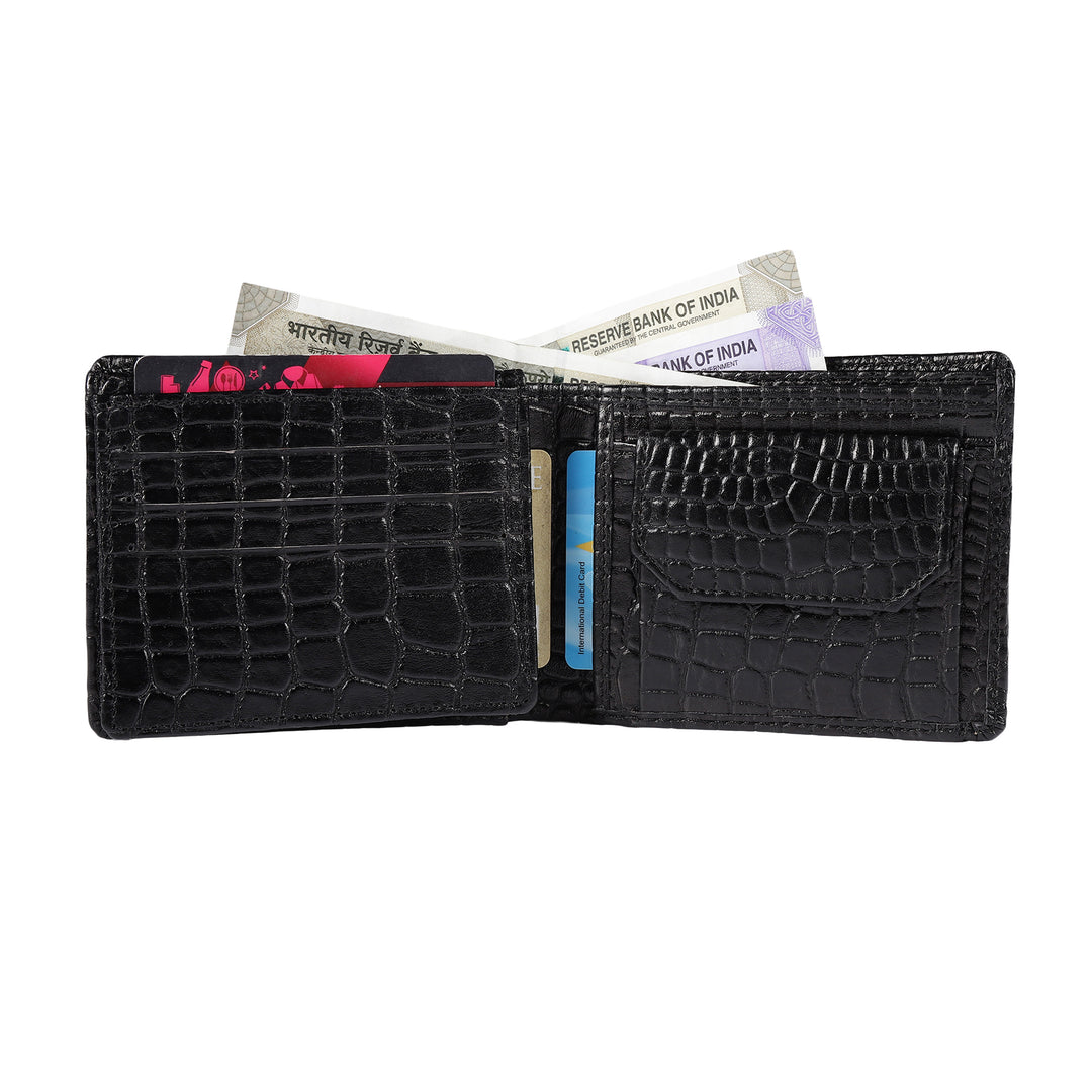 Buy Stylish Wallet For Men (Black)- By Rodzen