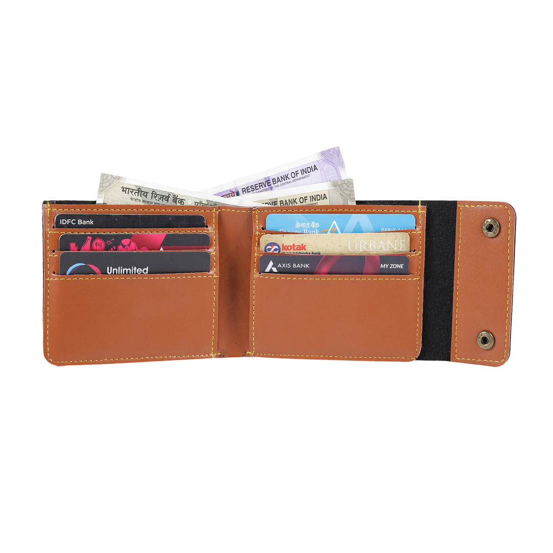 Buy Stylish Wallet For Men (Brown)- By Rodzen