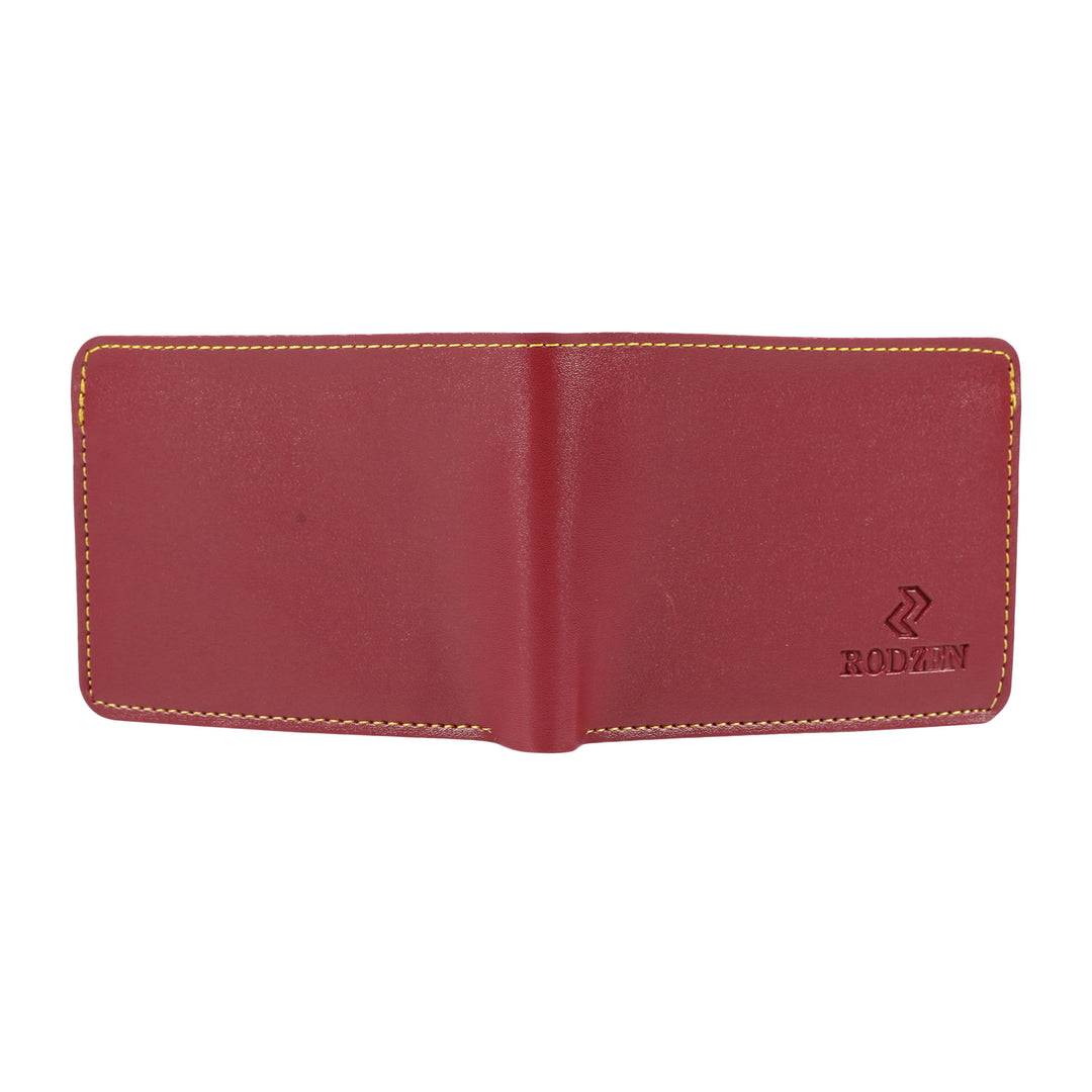 Buy Stylish Wallet For Men (Red)- By Rodzen