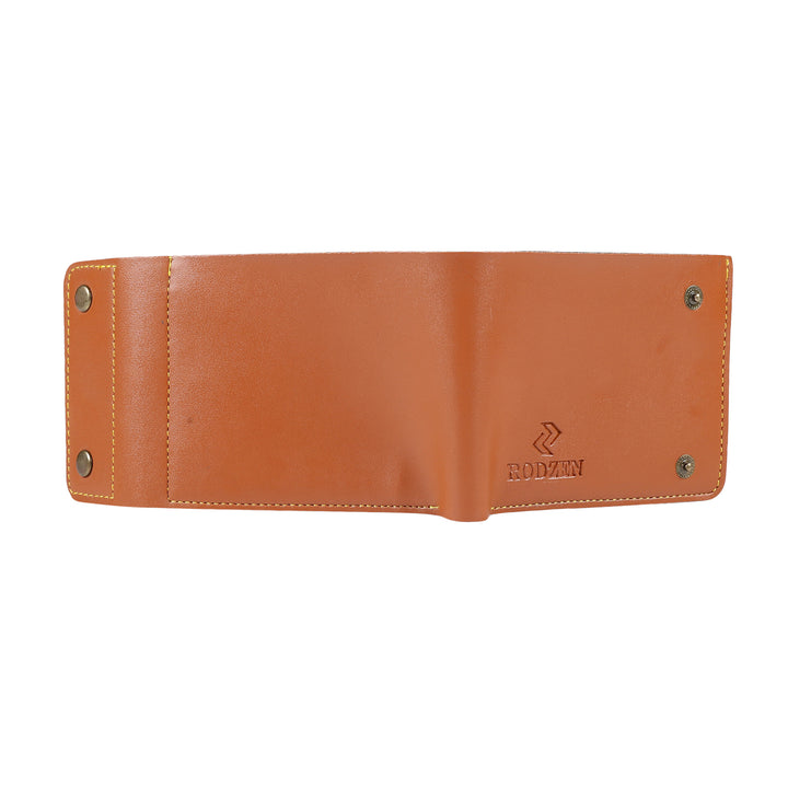 Buy Stylish Wallet For Men (Brown)- By Rodzen