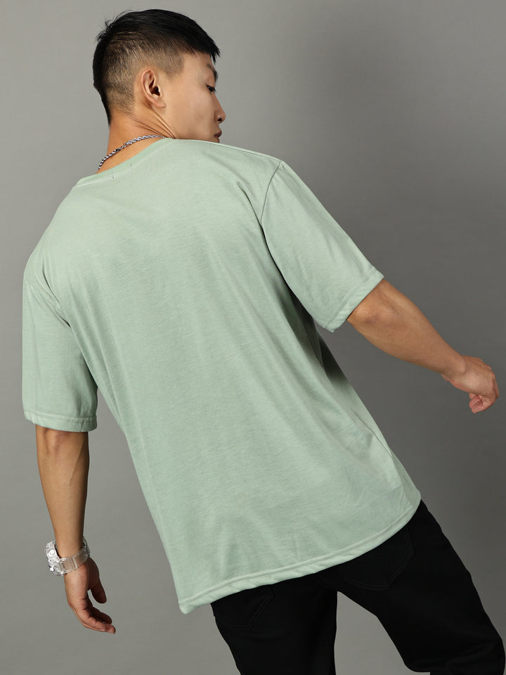 Teddy Green Oversized T-Shirt - By Rodzen