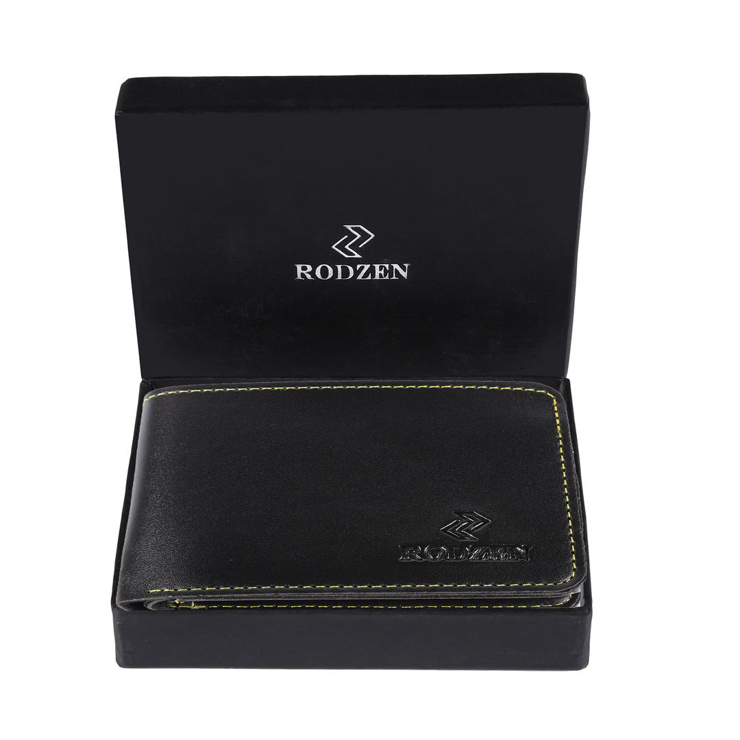 Buy Stylish Wallet For Men (Black)- By Rodzen