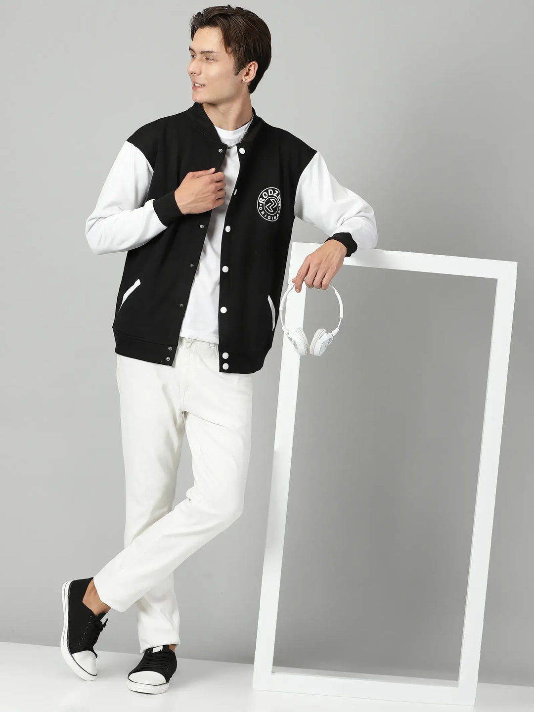 Black Varsity Jacket