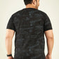 Boat Printed Black Plus Size T-Shirt By Rodzen