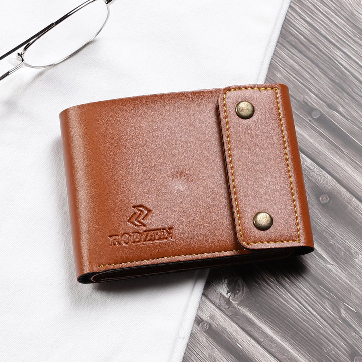 Buy Stylish Wallet For Men (Brown)- By Rodzen