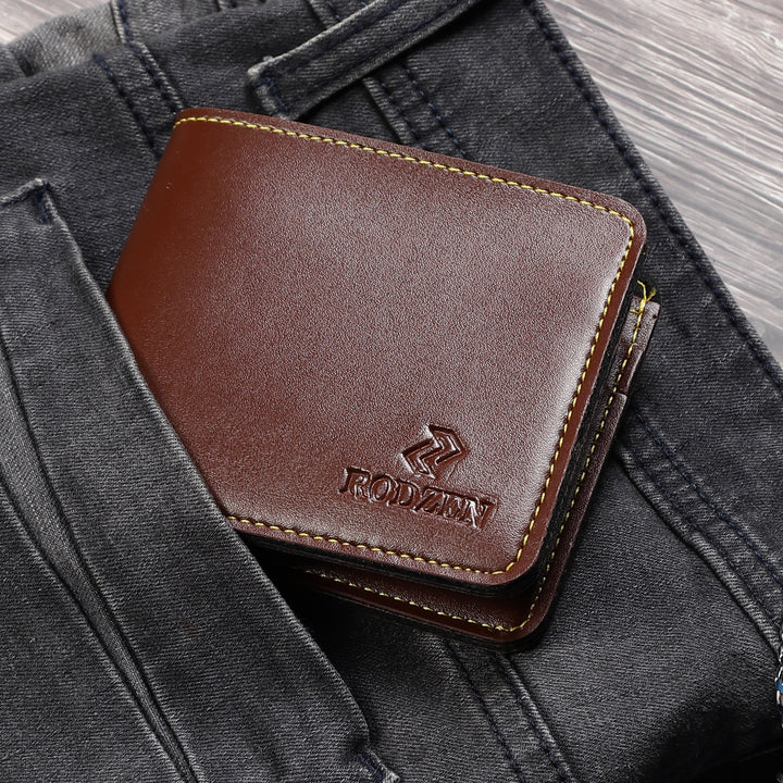 Buy Stylish Wallet For Men (Brown)- By Rodzen