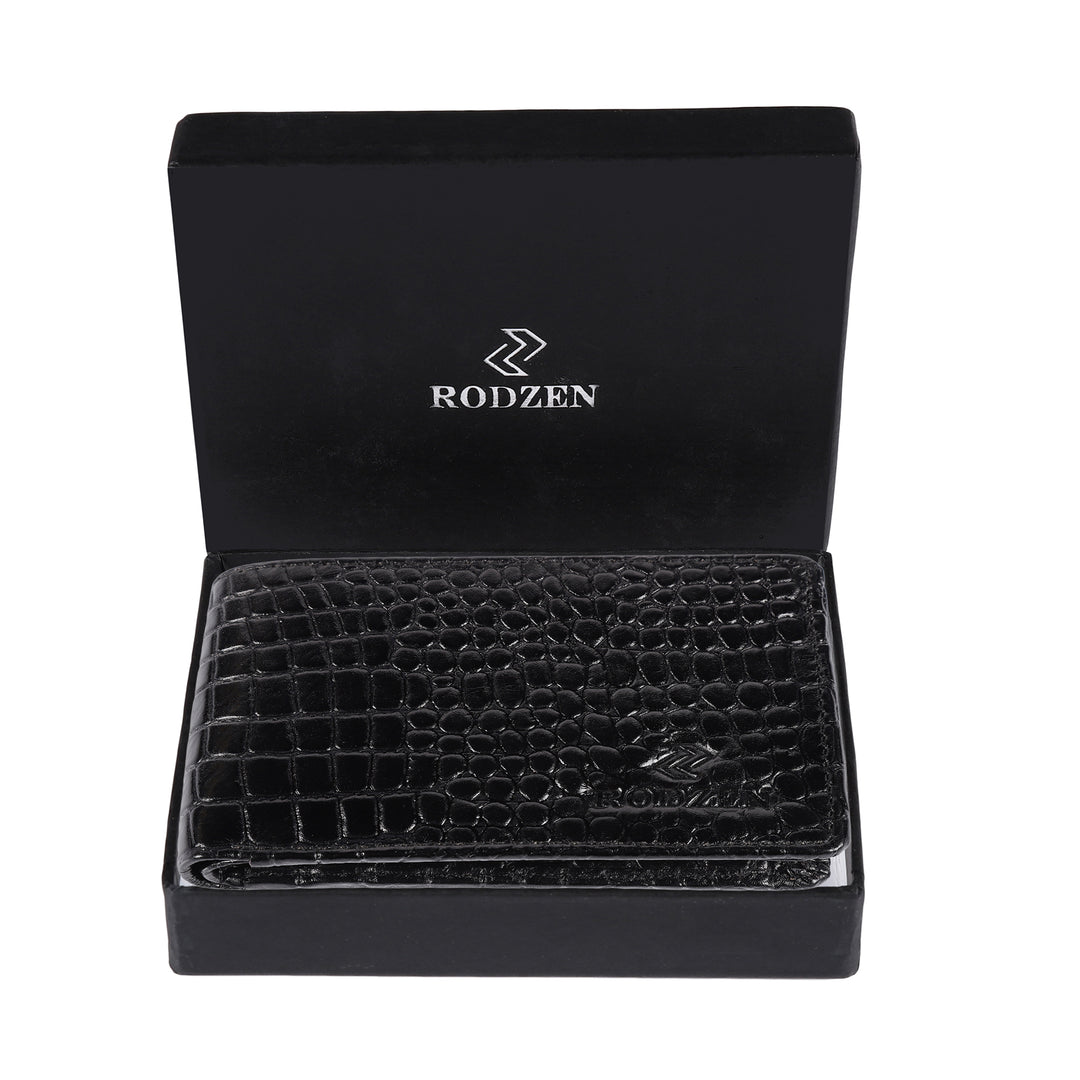 Buy Stylish Wallet For Men (Black)- By Rodzen