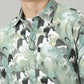 Marble Green Printed Full Sleeve Men's Shirt