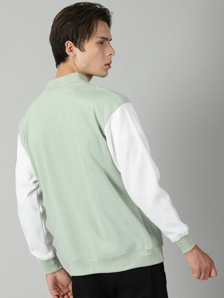 Pista Green Varsity Jacket