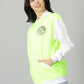 Cosmos Neon Women Varsity Jacket