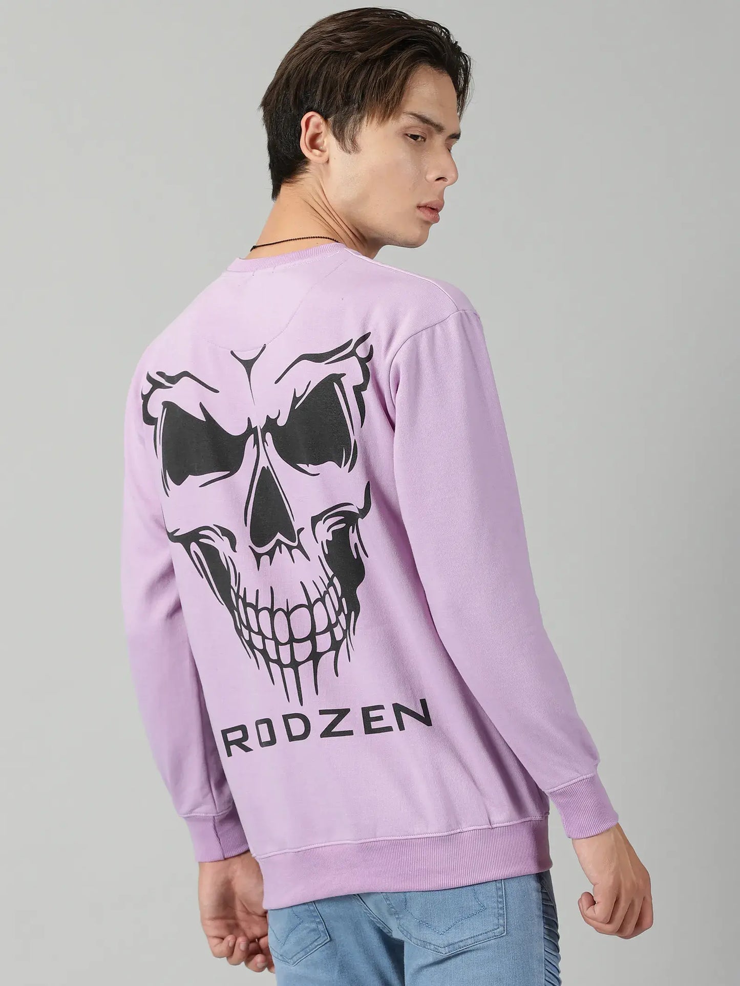Skull Lavender Dream Sweatshirt