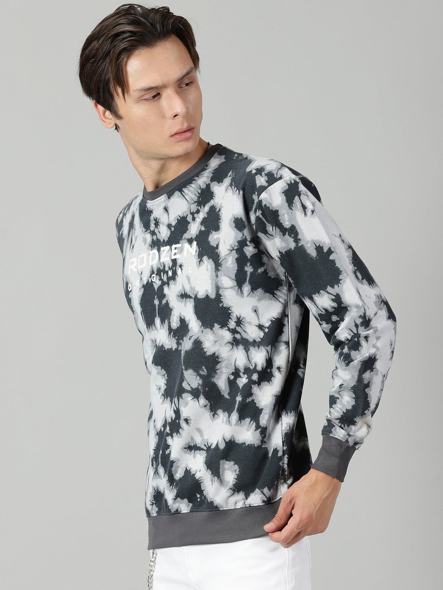 Tie-Dye Grey Urban Vibes Sweatshirt