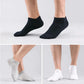 Navy, White, Grey, And Black Printed Ankle-Length Socks - Pack Of 8