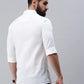 White Plain Full sleeve men's shirt- Rodzen